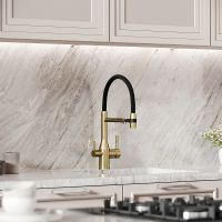 Товар: Смеситель для кухни Sancos Garda SC4009BG Золото брашированное Черный - фото 8 Смеситель для кухни Sancos Garda SC4009BG Золото брашированное Черный — фото 8, Смесители для кухни