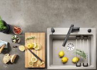 Товар: Смеситель для кухни Blanco Linus-S 525807 Матовый черный - фото 4 Смеситель для кухни Blanco Linus-S 525807 Матовый черный — фото 4, Смесители для кухни