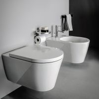 Товар: Унитаз Laufen Kartell 8.2033.7.400.000.1 подвесной без сиденья - фото 4 Унитаз Laufen Kartell 8.2033.7.400.000.1 подвесной без сиденья — фото 4, Подвесные унитазы