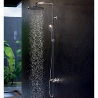 Товар: Душевая система Bossini Apice L10505.073 с термостатом Черный матовый - фото 2 Душевая система Bossini Apice L10505.073 с термостатом Черный матовый — фото 2, Душевые системы