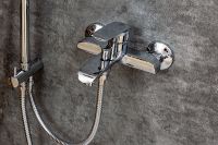 Товар: Смеситель для ванны Agger Glorious A1210000 Хром - фото 5 Смеситель для ванны Agger Glorious A1210000 Хром — фото 5, Для душа и ванны