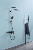 Товар: Душевая система Raglo R60.24.06 Черная матовая - фото 10 Душевая система Raglo R60.24.06 Черная матовая — фото 10, Душевые системы