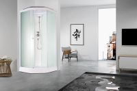 Товар: Душевая кабина Parly Penta P91 90х215 7172 профиль Белый стекло прозрачное - фото 3 Душевая кабина Parly Penta P91 90х215 7172 профиль Белый стекло прозрачное — фото 3, Душевые кабины