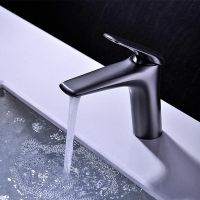 Товар: Смеситель для раковины Orans K-1056 Графит арт-1056k00 - фото 2 Смеситель для раковины Orans K-1056 Графит арт-1056k00 — фото 2, Смесители для раковины