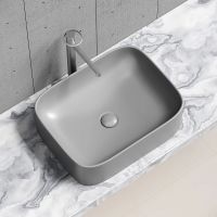 Товар: Раковина-чаша Ceramicanova Element 51 CN6052MH Антрацит матовый - фото 23 Раковина-чаша Ceramicanova Element 51 CN6052MH Антрацит матовый — фото 23, Раковины накладные