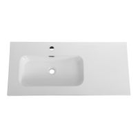 Товар: Керамическая раковина, чаша слева, CEZARES CZR-8095-100-L - фото 2 Керамическая раковина, чаша слева, CEZARES CZR-8095-100-L — фото 2, Раковины