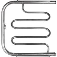 Водяной полотенцесушитель Energy Mix 600x600 EWTR00MIX0606000000 с полкой Хром — фото 1, Водяные полотенцесушители