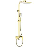 Душевая система Raglo R01.24.03 Золото матовое — фото 1, Душевые системы