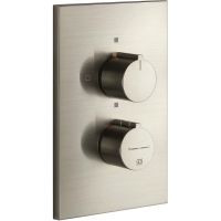 Смеситель для душа Gessi Emporio Via Manzoni 38794#149 с термостатом Никель брашированный — фото 1, Смеситель для душа