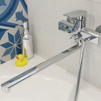 Смеситель для ванны Iddis Bridge универсальный Хром арт-BRDSB02i10WA — фото 2, Смеситель для ванны