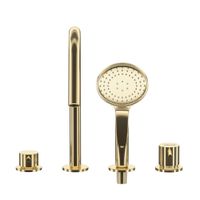 Смеситель на борт ванны CEZARES LEAF-BVDM4-L-SR — фото 3, Смесители на борт ванны