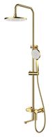 Душевая система со смесителем Sochi, арт. ST260SCGold, ESKO — фото 1, Душевые стойки