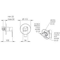 Товар: Смеситель для душа Remer Energy EY30NP Никель брашированный - фото 2 Смеситель для душа Remer Energy EY30NP Никель брашированный — фото 2, Смеситель для душа