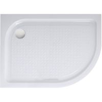 Акриловый поддон для душа BelBagno Tray 120x80x15 TRAY-BB-RH-120/80-550-15-W-L Белый L с антискользя — фото 1, Акриловые душевые поддоны