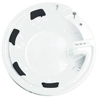 Акриловая ванна Gemy G9090B 190х190 с гидромассажем — фото 3, Ванны