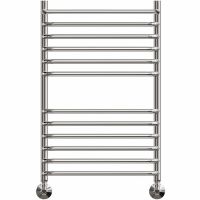 Водяной полотенцесушитель Point Нептун PN09158SP П11 500x800 с полкой Хром — фото 1, Водяные полотенцесушители