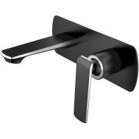 Смеситель для раковины Haiba HB80548-7 Черный Хром — фото 1, Смесители для раковины