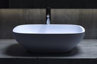 Раковина-чаша Salini Gloria 49.5 308 1102208M Белая матовая — фото 4, Раковины накладные