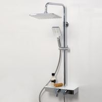 Товар: A11301 Thermo Душевой комплект с термостатическим смесителем - фото 2 A11301 Thermo Душевой комплект с термостатическим смесителем — фото 2, Душевые системы