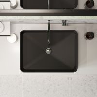 Товар: Раковина-чаша Aqueduto Espiral 50 ESP0440 Черная матовая - фото 6 Раковина-чаша Aqueduto Espiral 50 ESP0440 Черная матовая — фото 6, Раковины накладные