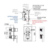 Товар: Смеситель для душа Remer Qubica Q937 Хром - фото 2 Смеситель для душа Remer Qubica Q937 Хром — фото 2, Смеситель для душа