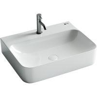 Раковина Ceramicanova Aura 60 CN2001 Белая — фото 1, Раковины накладные