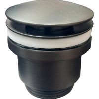 Донный клапан Haiba HB64-3 click-clack Оружейная сталь — фото 4, Донные клапаны