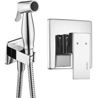 Гигиенический душ со смесителем Swedbe Platta 5526 Хром — фото 6, Гигиенические души