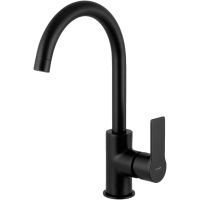 Смеситель для кухни Remer Energy EY72NO Черный матовый — фото 1, Смесители для кухни