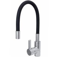 Смеситель для кухни Сантаком StMira 5098-2 Черный Хром — фото 1, Смесители для кухни