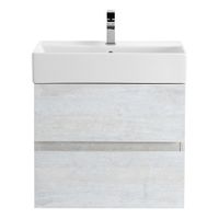 База под раковину подвесная CEZARES MOLVENO 46-60-2C-SO-LB — фото 1, Тумбы под раковину