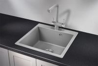 Granula-5102, АЛЮМИНИУМ, кухонная мойка, кварц — фото 2, Кухонные мойки