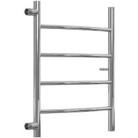 Водяной полотенцесушитель Point Афина PN04556 П4 500x600 с боковым подключением 500 Хром — фото 10, Водяные полотенцесушители