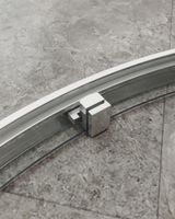 Душевой уголок CEZARES MOLVENO-R-11-100+30-C-Cr-IV — фото 6, Душевые уголки четверть круга