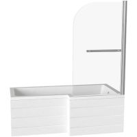 Акриловая ванна Bas Эсте 170x85 R без гидромассажа арт-В 00124 — фото 2, Акриловые ванны