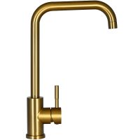 Смеситель для кухни Raiber Graceful RPG-013 Золото матовое — фото 1, Смесители для кухни