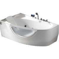 Акриловая ванна Gemy 171x99 G9046 II K L с гидромассажем — фото 1, Акриловые ванны