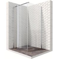 Душевой уголок Ambassador Nord 90х90 13011105 профиль Хром стекло прозрачное — фото 1, Душевые уголки