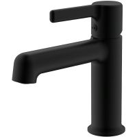 Смеситель для раковины Haiba HB10814-7 Черный матовый — фото 1, Смесители для раковины