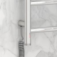 Электрический полотенцесушитель Сунержа Галант 4.0 600x500 L 00-0830-6050 Хром — фото 9, Электрические полотенцесушители