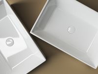 Раковина-чаша Ceramicanova Element 59 CN5013 Белая — фото 9, Раковины накладные