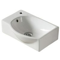 Раковина CeramaLux 40 78404R Белая — фото 1, Мини-раковины