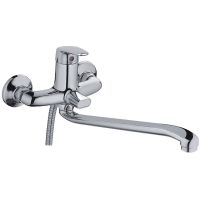 Смеситель для ванны Haiba универсальный Хром арт-HB2216 — фото 1, Смеситель для ванны