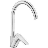 Смеситель для кухни E.C.A. Niobe 102118098EX Хром — фото 1, Смесители для кухни