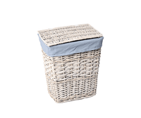 Lippe WB-450-S Плетеная корзина для белья с крышкой — фото 1, Корзины для белья