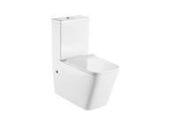 Унитаз-компакт напольный безободковый с бачком AQUATEK ЛИБРА AQ1263-00 665*360*810 мм, горизонтальны — фото 1, Унитазы