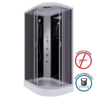 Душевая кабина Niagara Classic NG-3512-14LG (120х80х215) низкий поддон(13см),стекло тонированное,3 м — фото 2, Душевые кабины