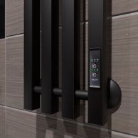 Электрический полотенцесушитель Маргроид Inaro профильный 1200x180 правый Чер арт-Inaro-12018-1081-9005R — фото 5, Электрические полотенцесушители