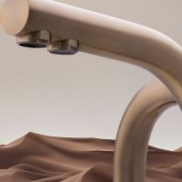 Смеситель для кухни Swedbe Selene Plus 8147 Бронза — фото 4, Смесители для кухни