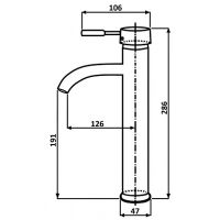 Товар: Смеситель для раковины ALMAes Sona TVZ-0906 Черный матовый - фото 3 Смеситель для раковины ALMAes Sona TVZ-0906 Черный матовый — фото 3, Смесители для раковины